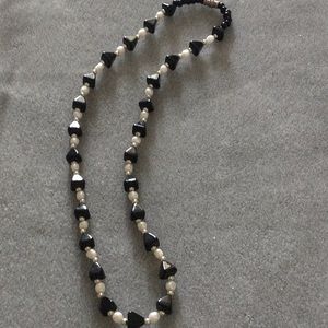 Vintage Freshwater pearl and glass necklace